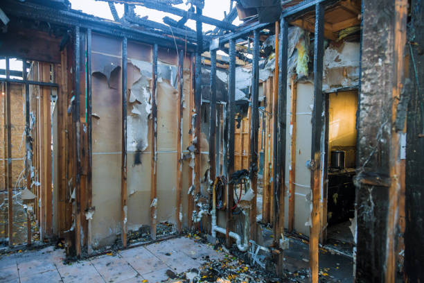 Professional Fire Damage Assessment technician working in New Market, MD